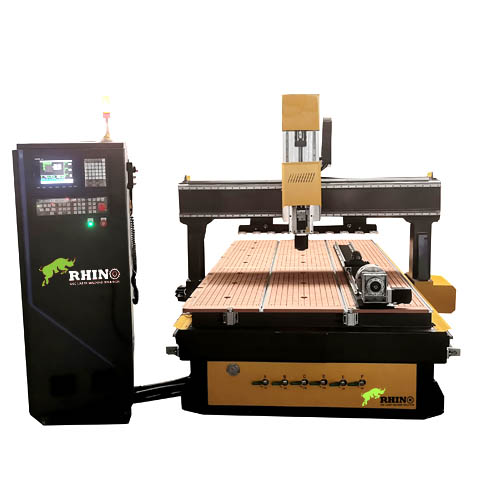 4 Axis 2040 ATC CNC Router with Rotary & Linear Tool Changer