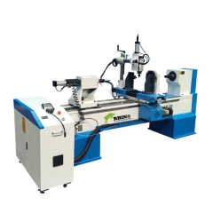 Fast Speed Wood CNC Lathe with Spindle and Engraving Function