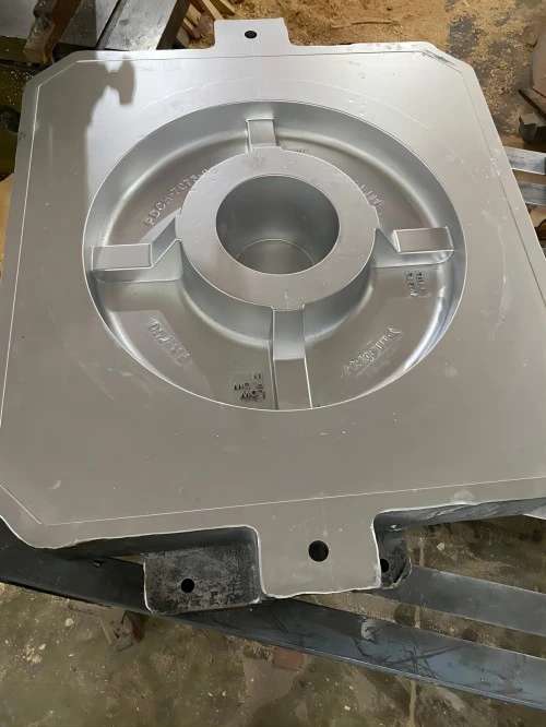 metal mold made by mini 5 axis cnc router 