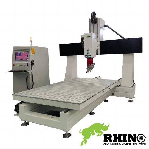 China 1325 Table Moving 5 Axis CNC Router Machining Center for Woodworking Model Sculpture Statue