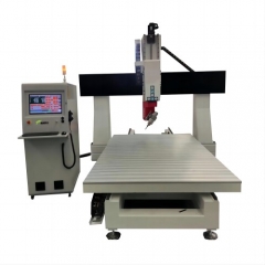 China 1325 Table Moving 5 Axis CNC Router Machining Center for Woodworking Model Sculpture Statue