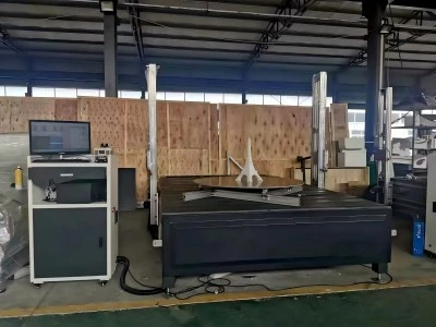 rotary on hot wire machine table 