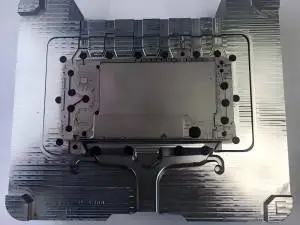 mobile phone cover cutting by cnc router for metal 