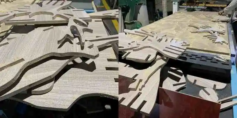 12MM PLYWOOD cutting sample 