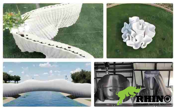 Landscape Design Building by industrial 3d printer 