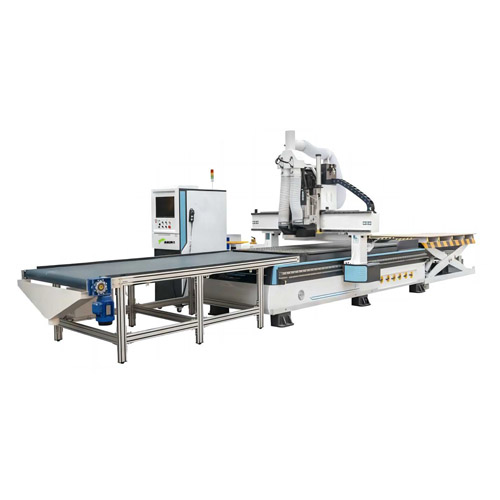 ATC CNC Wood router with loading and un loading table 