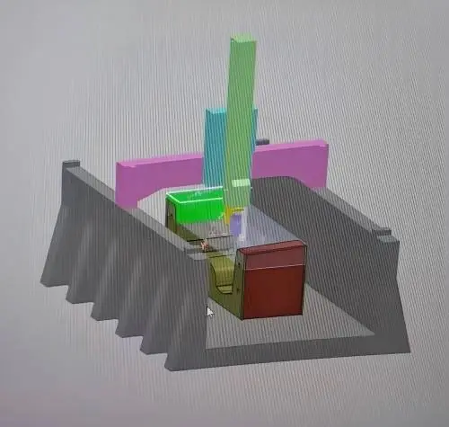 closed heavy structure in 3D printer 
