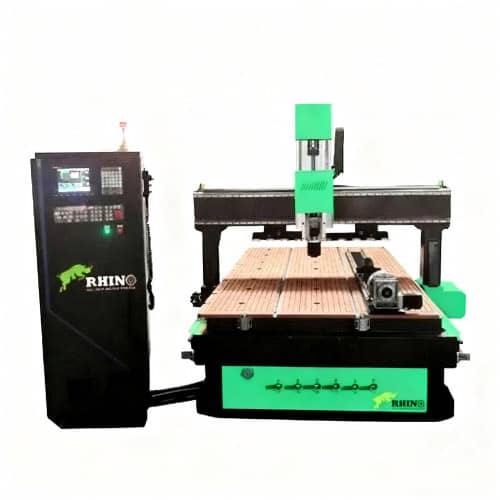 4 Axis 2040 ATC CNC Router with Rotary & Linear Tool Changer