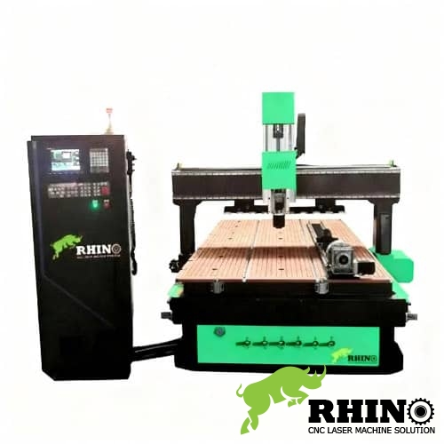 4 Axis 2040 ATC CNC Router with Rotary & Linear Tool Changer
