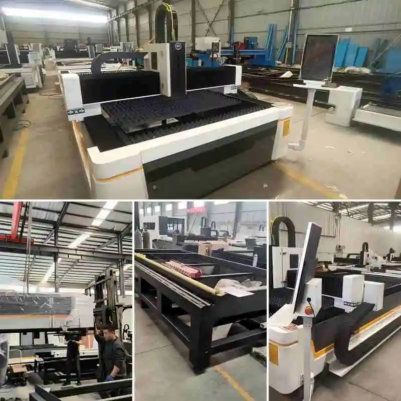 fiber laser metal cutting machine photo 