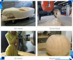 Plaster Mould 5-Axis CNC Milling Machine for Sanitaryware Products Making