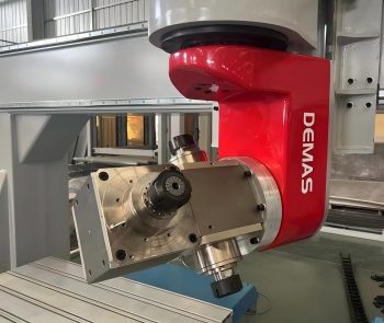 5 axis cnc machine head spindle