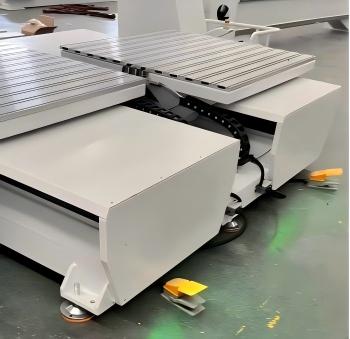 wood cnc lathe safety system