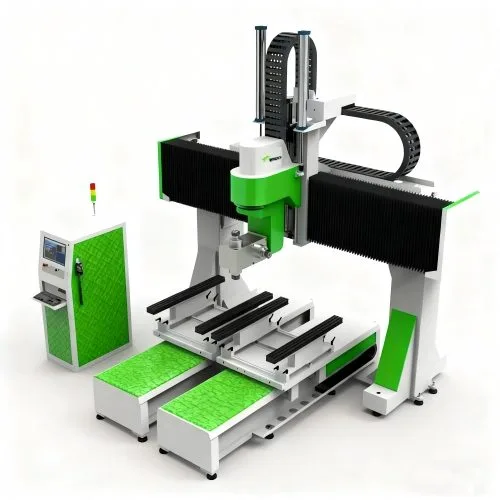 Two Tables CNC Wood Lathe Turning Machine for Chair Table Legs Making