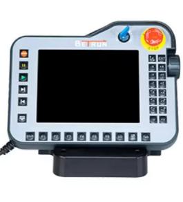control panel in robot laser welding machine 