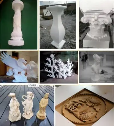 EPS Foam Molds Solution by Rhino 5 axis 4 axis CNC Machine