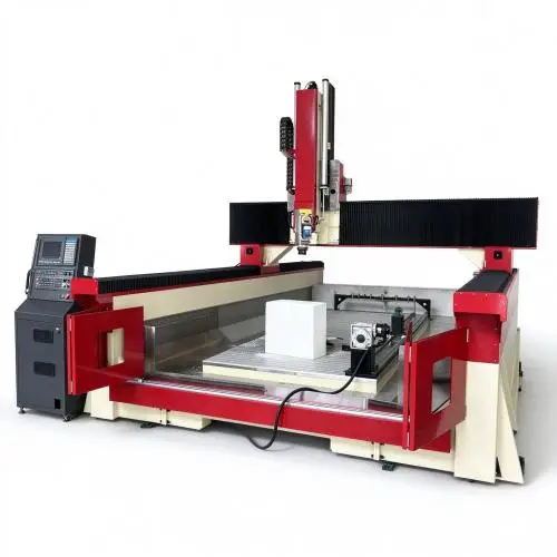 Rhino Stone CNC Router 4 Axis for Cutting Engraving Drilling Milling on Marble Granite