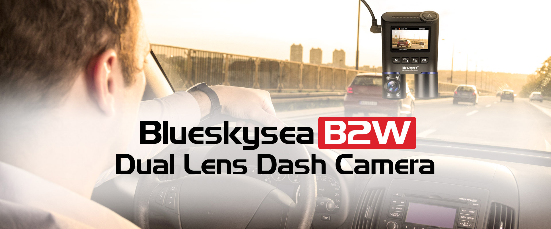 Blueskysea B1W 1080p Car Dash Camera for sale online