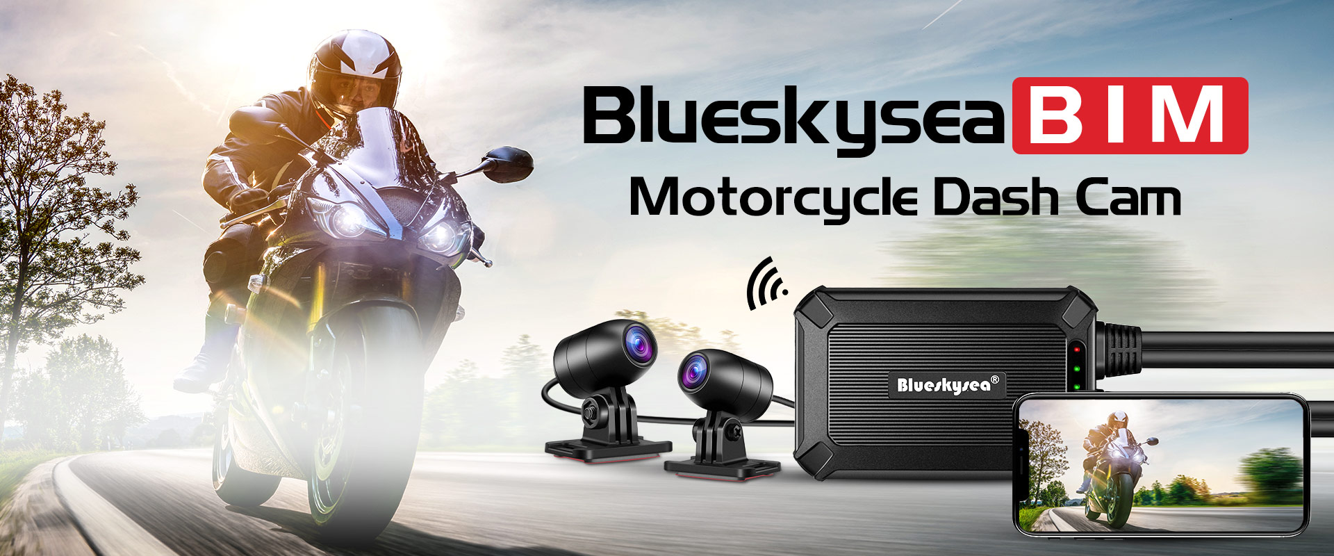 Blueskysea 2.7 LCD DV128 Motorcycle Dual DVR Camera HD Waterproof GPS Dash  Cam 1080P G-Sensor Moto Night Vision Camera - Price history & Review, AliExpress Seller - Sunnyway2016 Technology Co., Ltd