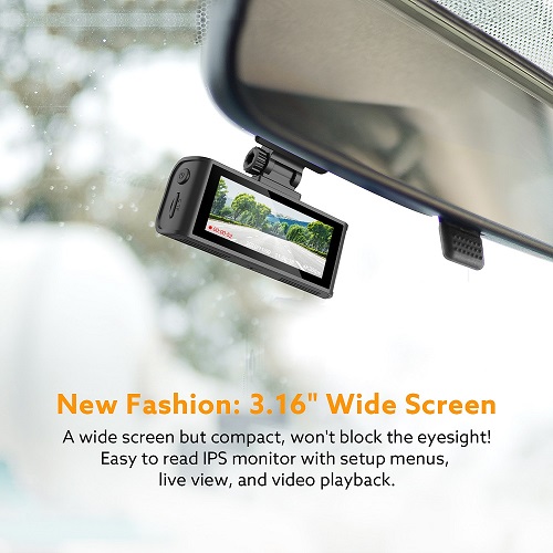 Blueskysea 4K Dash Cam, B4K 8MP WiFi Car Dashboard Camera 3840x2160P, Ultra  HD Dashcam for Cars, Driving Video Recorder w/ 3.16 IPS Screen, GPS,WDR,  Buffered Parking Mode, Night Vision, 256GB Max