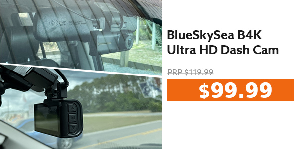 BlueSkySea B4K Dash Cam Father's Day Sale