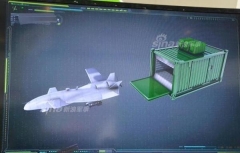 Système de drone suicide à munitions de vagabondage radar anti-rayonnement ASN-301