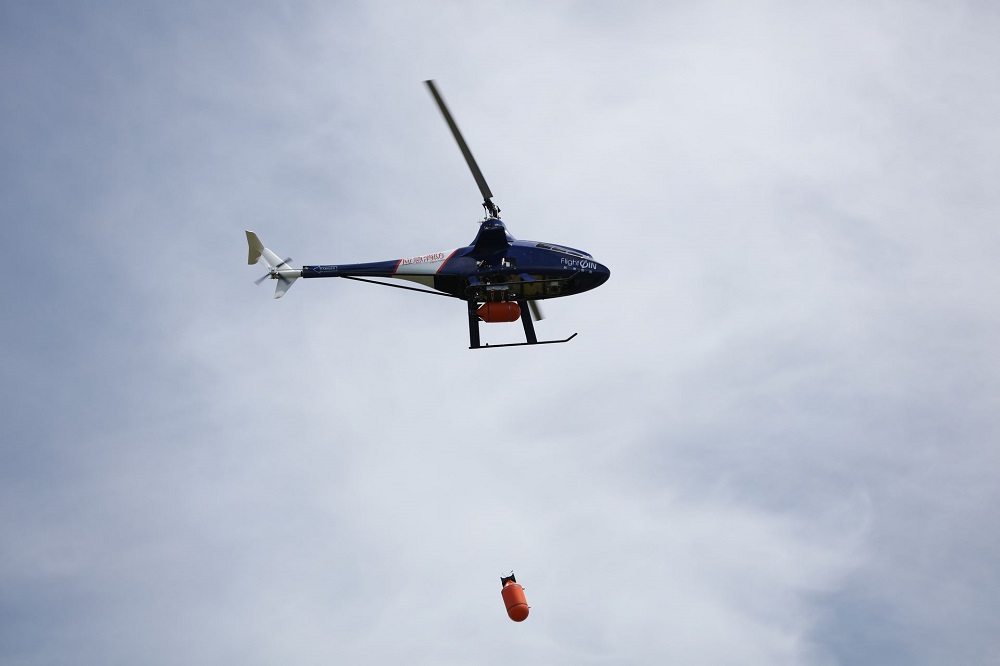 Helicóptero militar no tripulado de 1000 kg