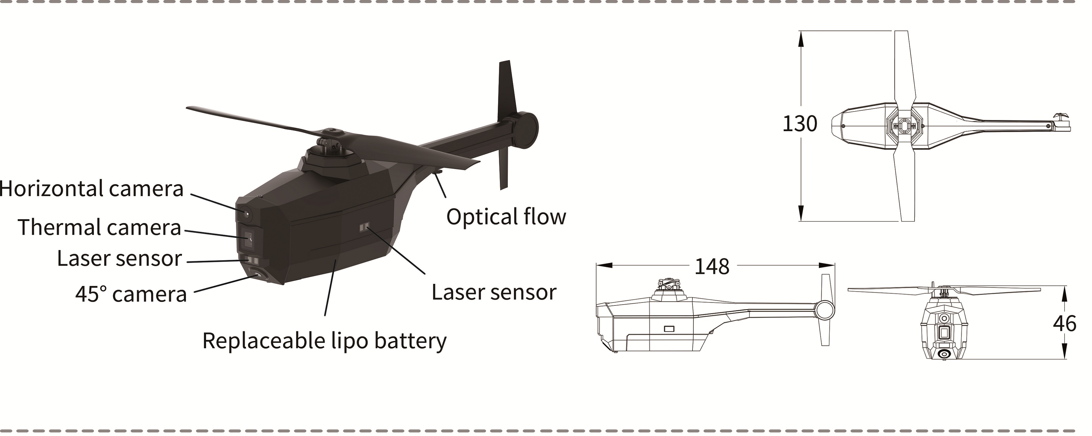 Micro drone militar | mini drone | Nano drone