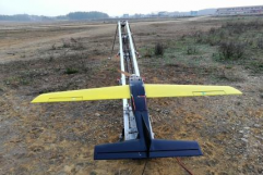 Drone de alvo elétrico de baixa velocidade Plateau 9. ZE60