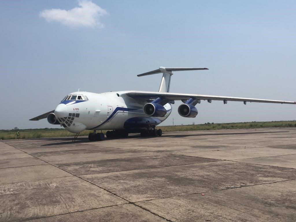 IL-76 transport aircraft