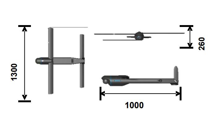 FH-901 /901A Loitering Munition Drone dimension