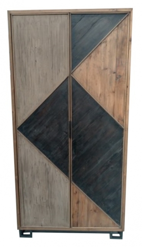 reclaimed fir wood cabinet