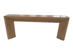 oak Console Table