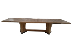 Durham Dining Table, Bleached Oak,