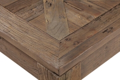 RUSTIC RAW WOOD DINING TABLE