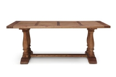 BALUSTER WOODEN DINING TABLE