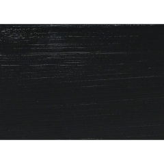 Rectangular black wooden mirror - Harmonie