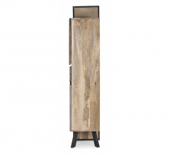 HIGH MODERN BUFFET WOOD METAL CONCRETE