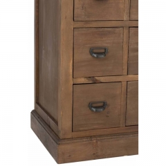 Chest of 18 Drawers Weekly Wooden Chest 49x85x160cm