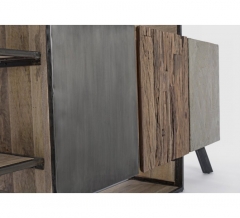 MODERN BUFFET WOOD METAL CONCRETE