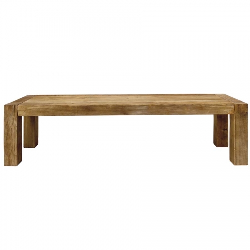 Recycled elm bench L180 cm