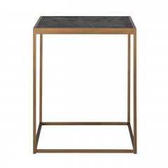 Side table Brass 50x50cm