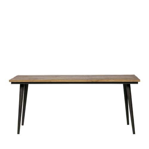Recycled wood dining table 180x90cm