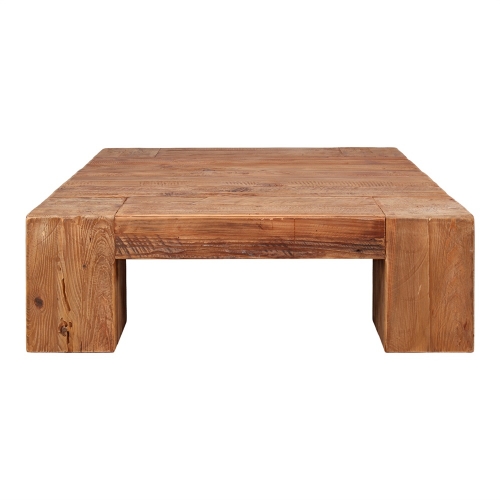 Coffee table with square top