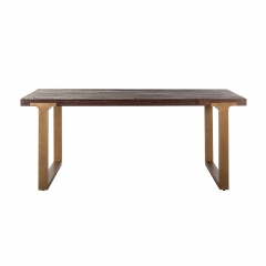 Dining table 190cm (Brushed Gold)