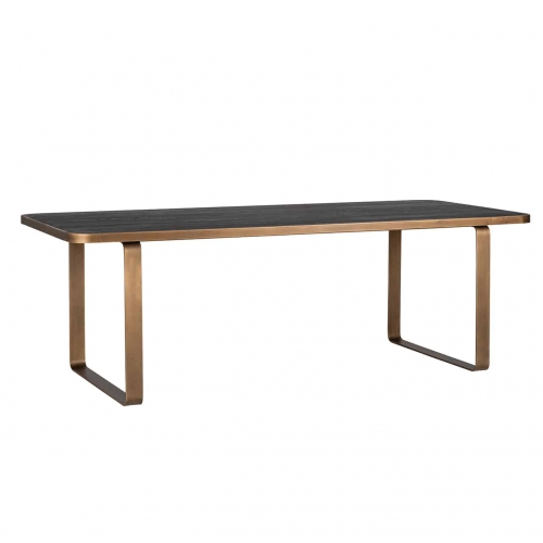 Dining table 230CM (Brushed Gold)
