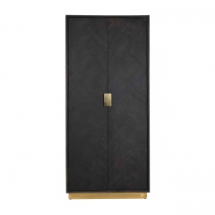 Wall cabinet gold 2-door high type