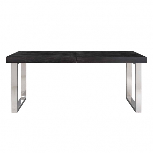 Extendable table Blackbone silver 195/265cm