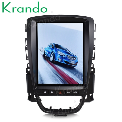 Krando Android 9.0 4G RAM 64G ROM 10.4" Tesla Vertical Screen Car Multimedia Player GPS for BUICK EXCELLE Opel Astra J 2008-2013