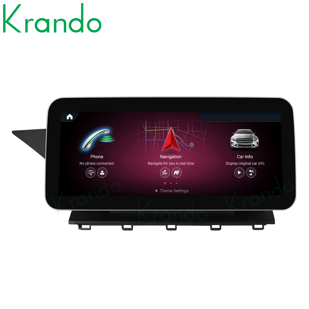 Krando Android 12.0 6G 128G 10.25 Inch Car Radio For Mercedes Benz GLK X204 2008-2015 Multimedia Player NTG 4.0 4.5 LHD RHD Wireless CarPlay